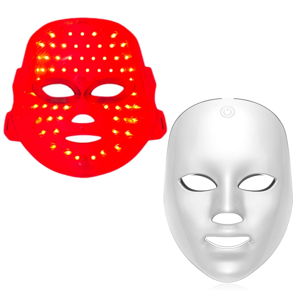 Masque Facial LED GlowSoft - Soin Anti-Age & Eclat de la Peau