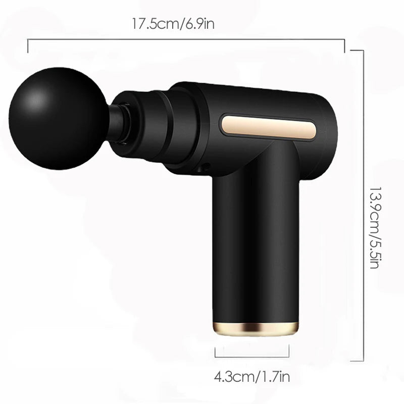 Pistolet de Massage Pro 30 Intensités ! GlowSoft