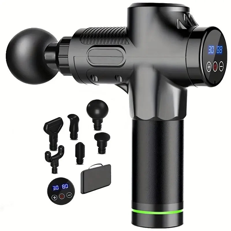 Pistolet de Massage Pro 30 Intensités ! GlowSoft