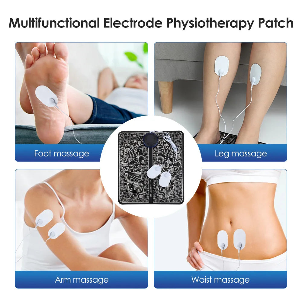 Coussin de Massage EMS GlowSoft - Soulagement & Relaxation des Pieds
