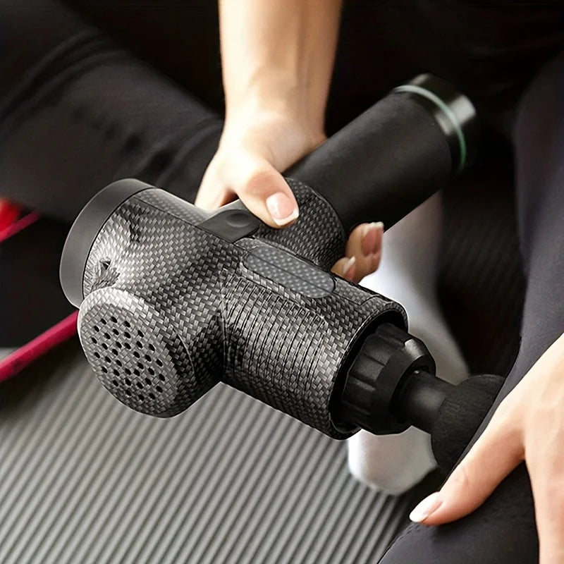 Pistolet de Massage Pro 30 Intensités ! GlowSoft