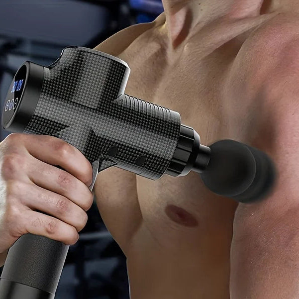 Pistolet de Massage Pro 30 Intensités ! GlowSoft