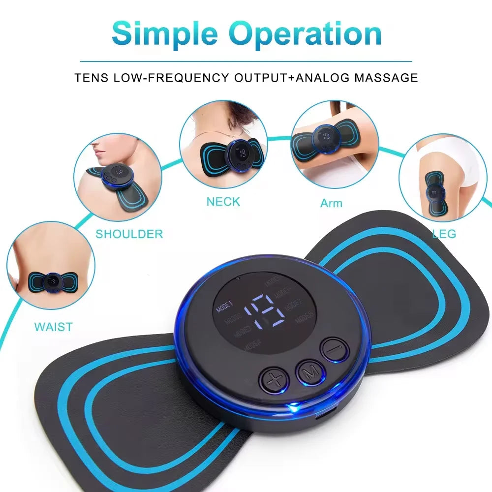Mini Masseur Électrique Cervical — Soulagement & Détente